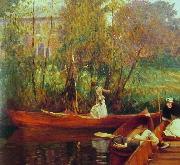 John Singer Sargent A Boating Party Sweden oil painting reproduction